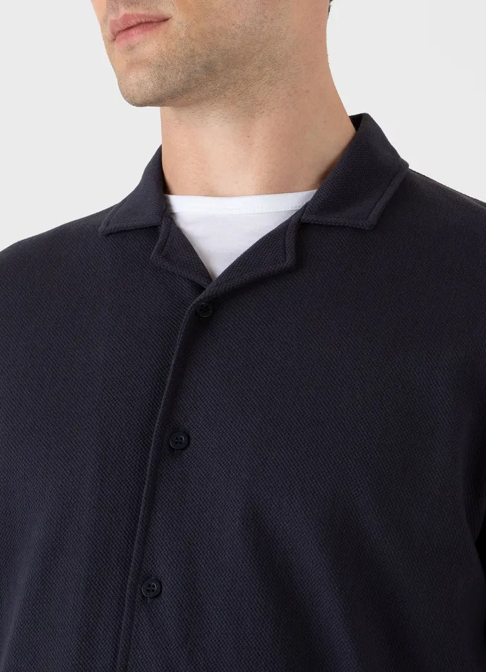 Shirts Riviera Camp Collar Shirt Navy 8211 ussunspel Men Shirts Riviera Camp Collar Shirt Navy 8211 ussunspel Men