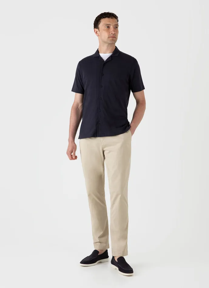 Shirts Riviera Camp Collar Shirt Navy 8211 ussunspel Men Shirts Riviera Camp Collar Shirt Navy 8211 ussunspel Men