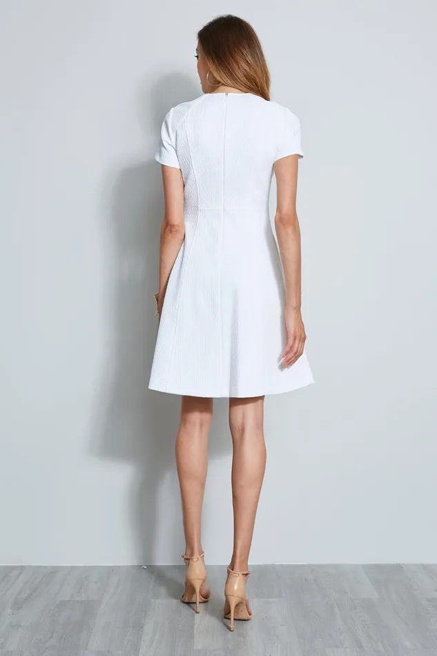 Short Dresses Women Elie Tahari Harley Dress White Short Dresses Women Elie Tahari Harley Dress White
