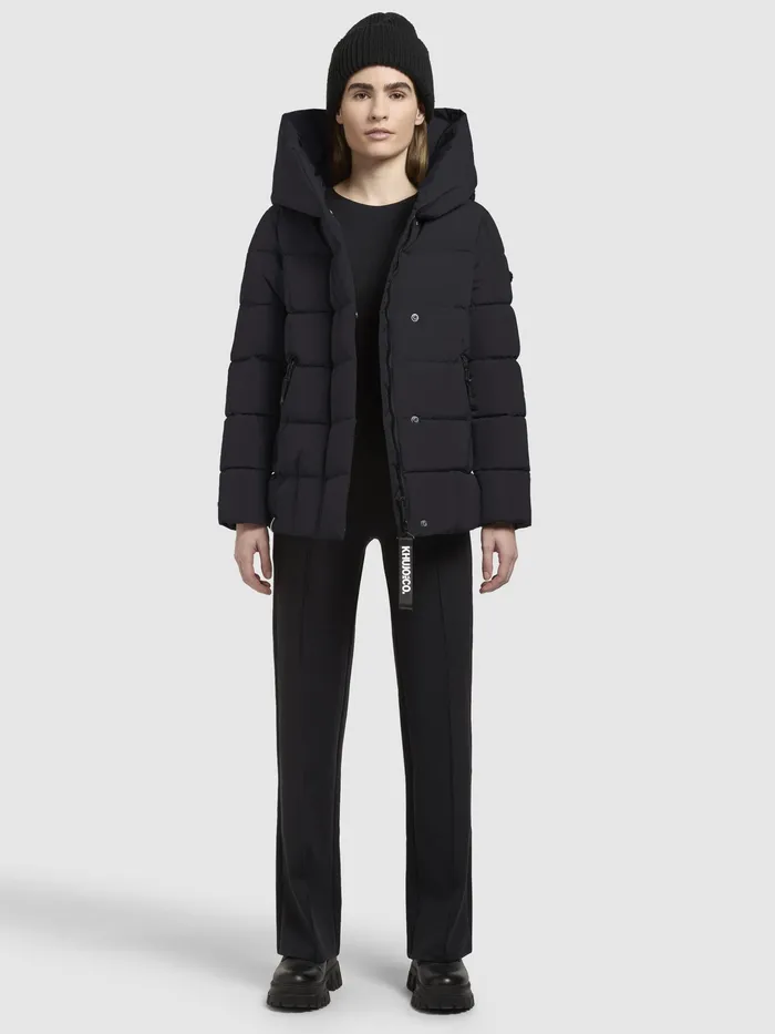 Short Jackets Jacke Jacke CAMEA Schwarz Schwarz 8211 KHUJO Women