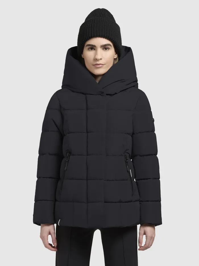 Short Jackets Jacke Jacke CAMEA Schwarz Schwarz 8211 KHUJO Women