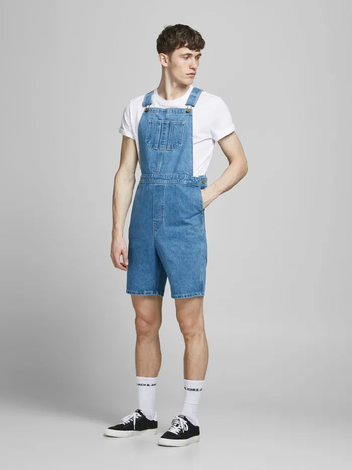Shorts JACK and JONES Mens CHRIS AM 256 DUNGAREES Blue Blue Denim Gift 4 You
