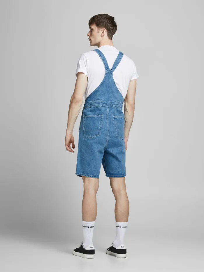 Shorts JACK and JONES Mens CHRIS AM 256 DUNGAREES Blue Blue Denim Gift 4 You