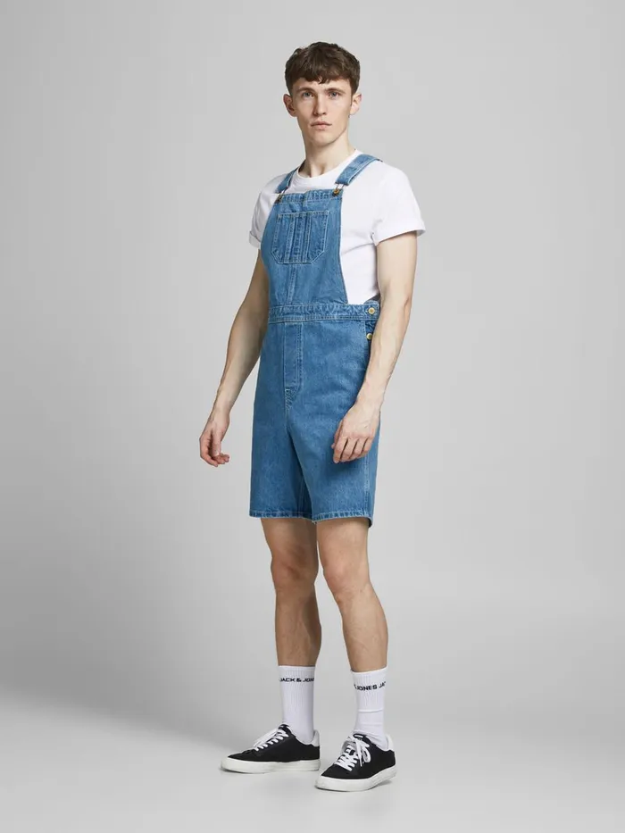 Shorts JACK and JONES Mens CHRIS AM 256 DUNGAREES Blue Blue Denim Gift 4 You