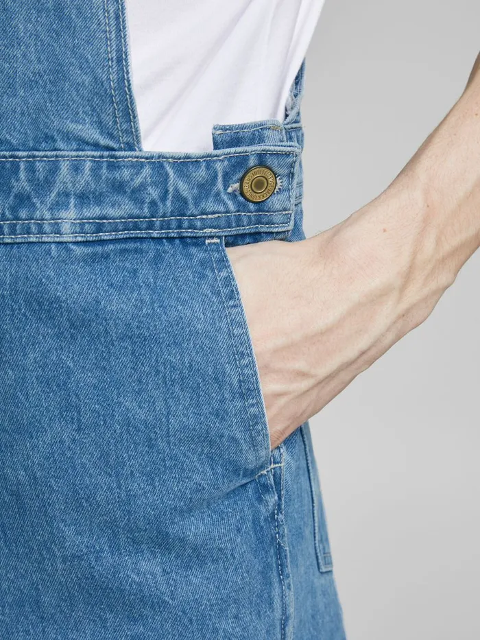 Shorts JACK and JONES Mens CHRIS AM 256 DUNGAREES Blue Blue Denim Gift 4 You