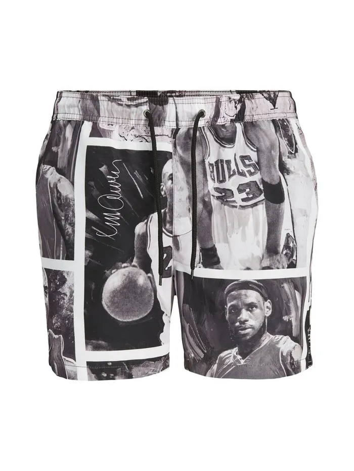 Shorts JACK and JONES Mens LEGENDS JJ SWIM SHORTS Grey White Gift 4 You