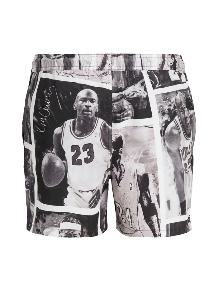 Shorts JACK and JONES Mens LEGENDS JJ SWIM SHORTS Grey White Gift 4 You