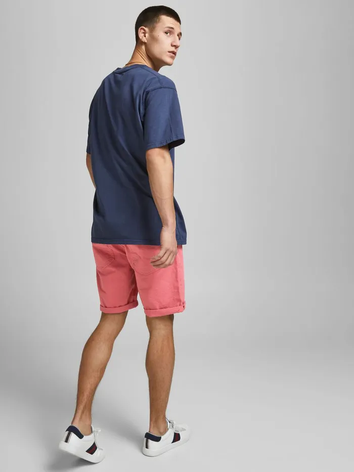 Shorts JACK and JONES Mens RICK ORIGINAL AKM SHORTS Pastel Slate Rose Gift for Friend