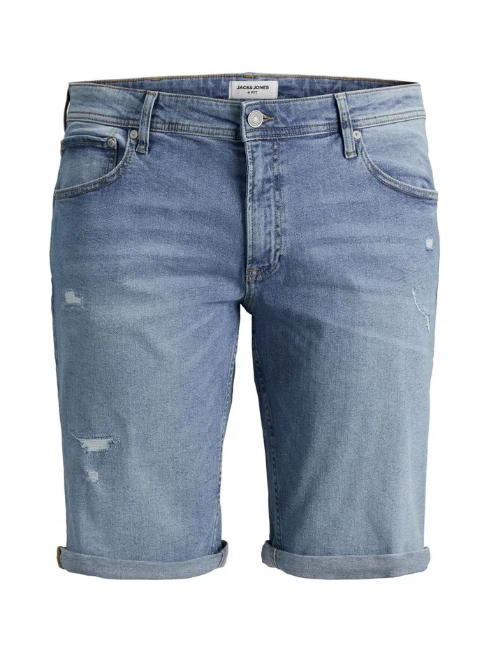 Shorts JACK and JONES Mens RICK ORIGINAL PLUS SIZE DENIM SHORTS Blue Blue Denim Online Shorts JACK and JONES Mens RICK ORIGINAL PLUS SIZE DENIM SHORTS Blue Blue Denim Online