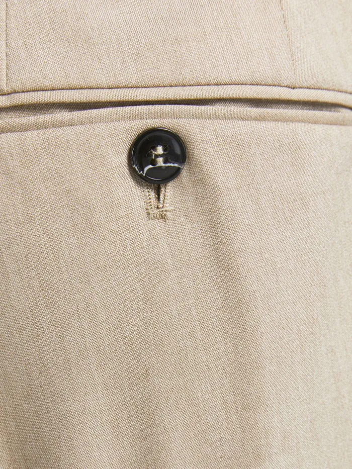 Shorts JACK and JONES Mens SLIM FIT CHINO SHORTS Beige White Pepper Casaul