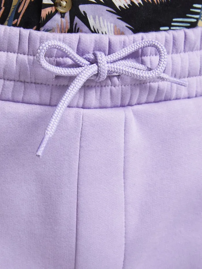 Shorts JACK and JONES Mens SOLID SWEAT SHORTS Pastel Lavender Near Me
