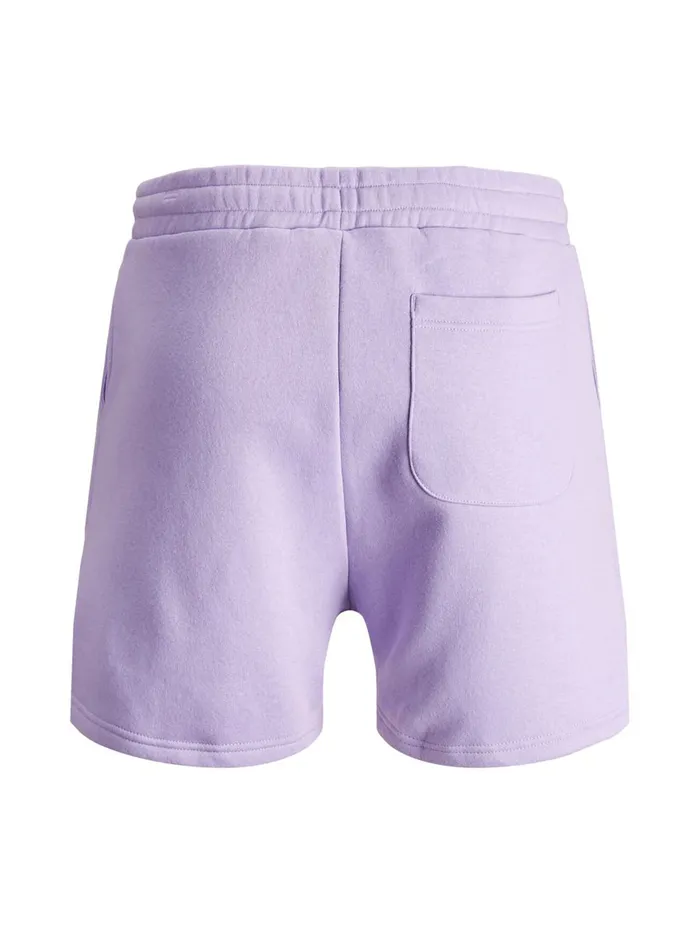 Shorts JACK and JONES Mens SOLID SWEAT SHORTS Pastel Lavender Near Me