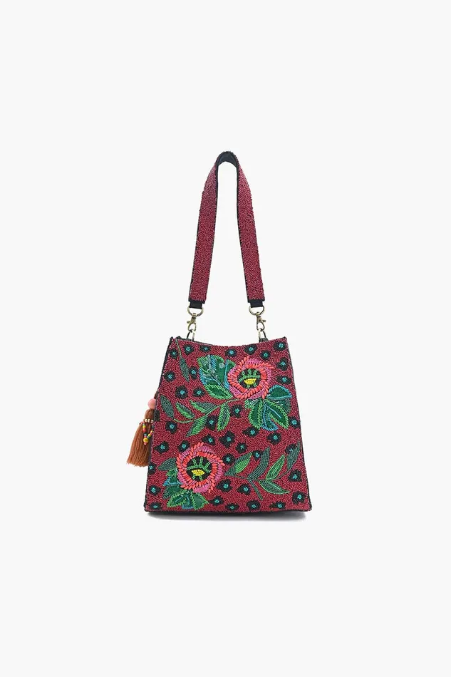 Shoulder Bags America and Beyond Women Twilight Vine Beaded Shoulder Bag