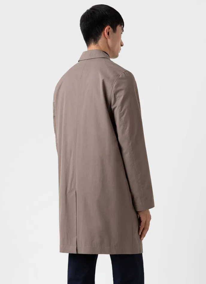 Showerproof Cotton Mac Dark Stone Men SUNSPEL Jackets and Coats