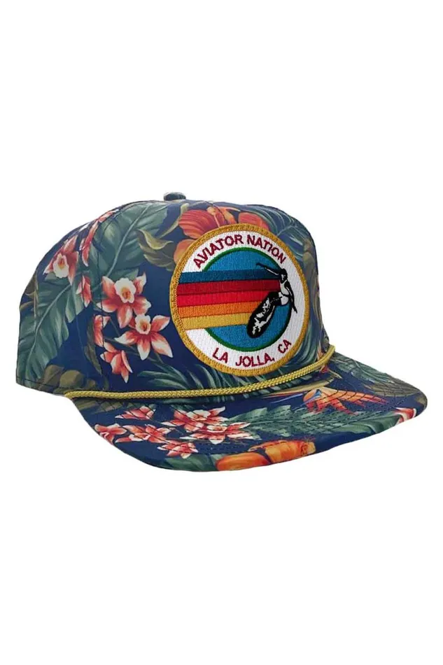 Signature La Jolla Vintage Safari Twill Low Rise Trucker WomenMen Aviator Nation Trucker Hats