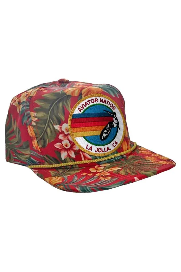 Signature La Jolla Vintage Safari Twill Low Rise Trucker WomenMen Aviator Nation Trucker Hats