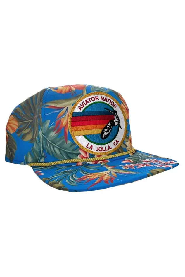 Signature La Jolla Vintage Safari Twill Low Rise Trucker WomenMen Aviator Nation Trucker Hats