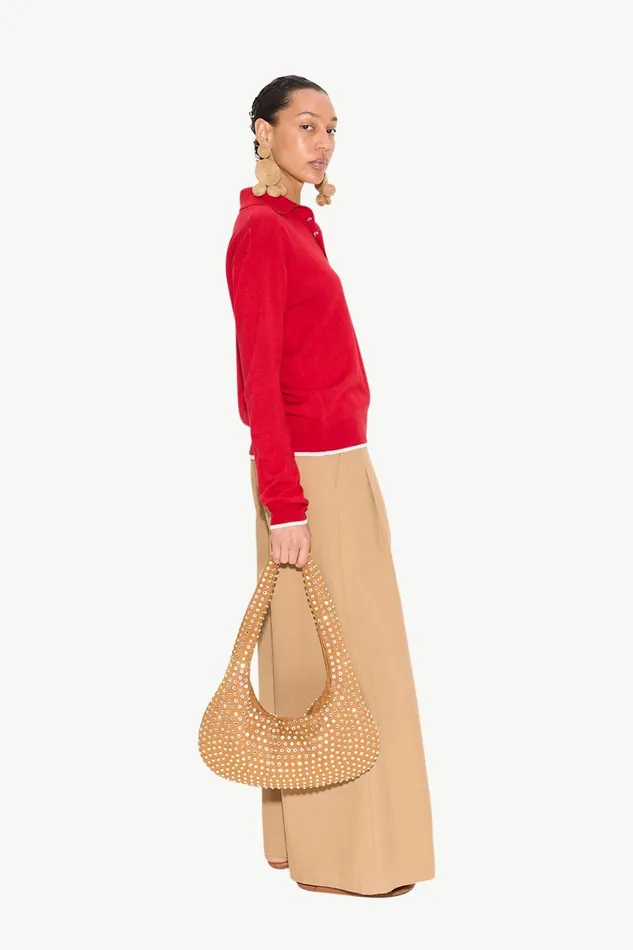 Simon Miller Bottoms Women Thorne Twill Pant In Khaki Cotton Simon Miller Bottoms Women Thorne Twill Pant In Khaki Cotton