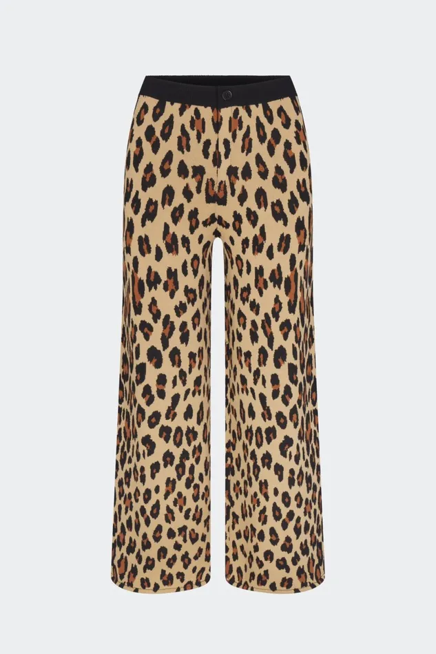 Simon Miller Knitwear Women Knits By Jabber Pant In Cheetah Simon Miller Knitwear Women Knits By Jabber Pant In Cheetah