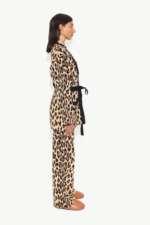 Simon Miller Knitwear Women Knits By Jabber Pant In Cheetah Simon Miller Knitwear Women Knits By Jabber Pant In Cheetah