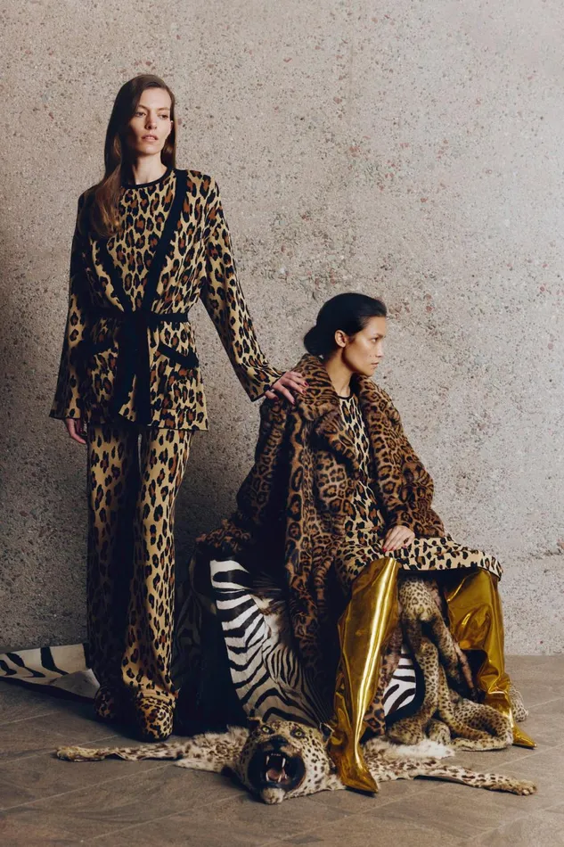 Simon Miller Knitwear Women Simon Miller Max Belted Knit Cardigan In Cheetah Simon Miller Knitwear Women Simon Miller Max Belted Knit Cardigan In Cheetah