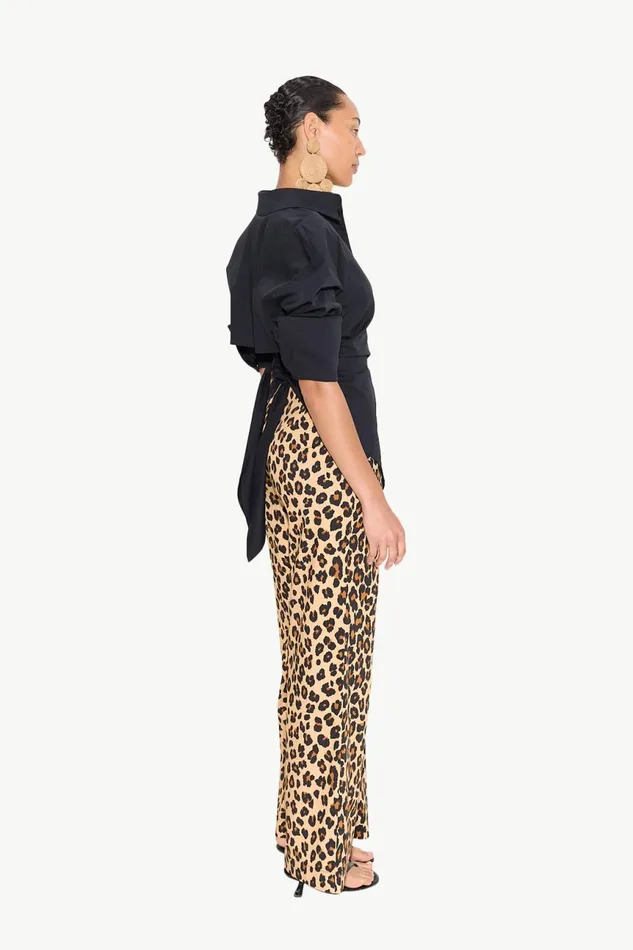 Simon Miller Sets Women Pia Poplin Pant In Cheetah Cotton Simon Miller Sets Women Pia Poplin Pant In Cheetah Cotton