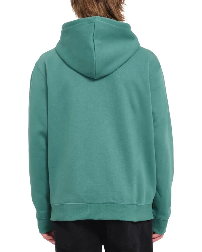 Single Stone Zip Hoodie 8211 Sea Green Mens Volcom Hoodies and Sweatshirts