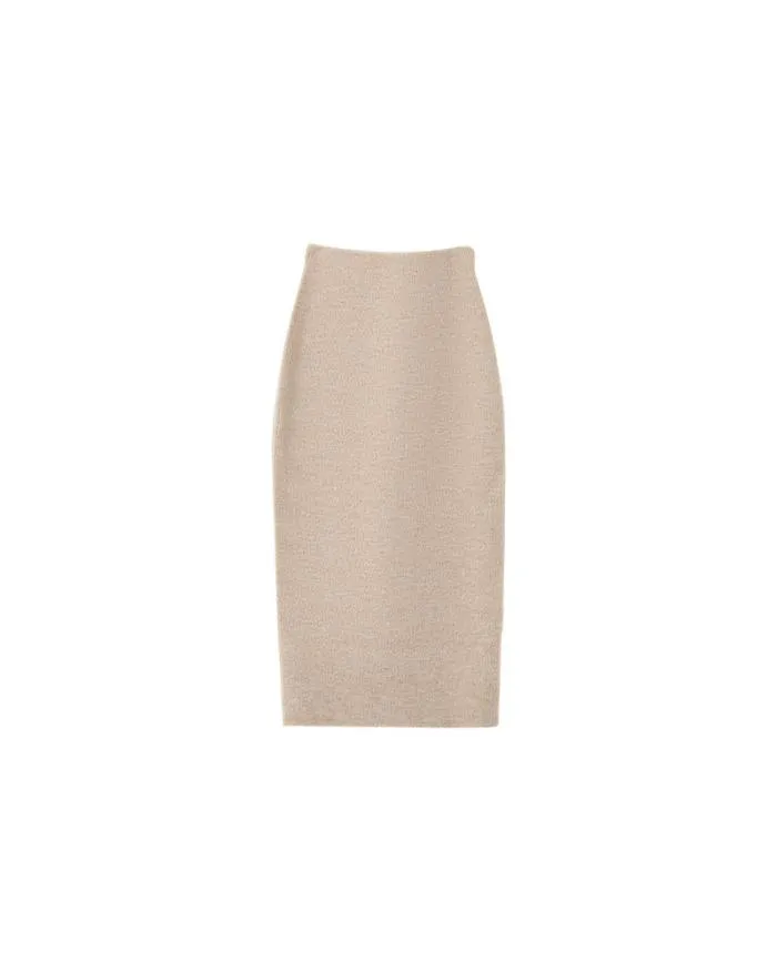 SKIRT BEIGE NASTIA Shop Grace and Mila Midi Skirts
