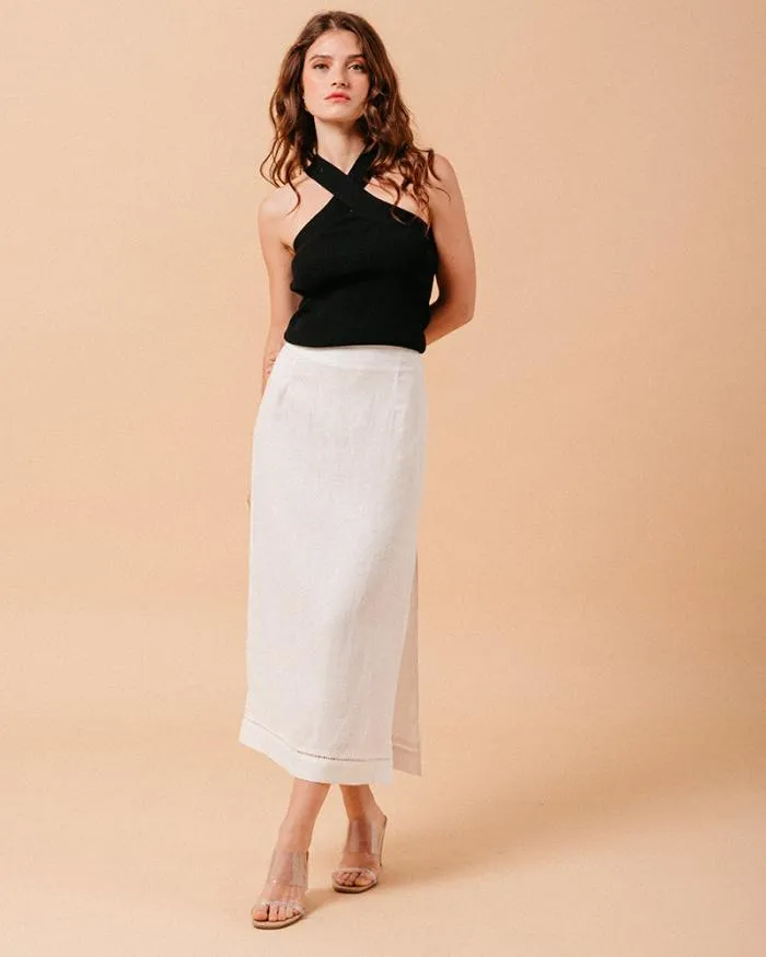 SKIRT ECRU MERITE Shop Grace and Mila Midi Skirts