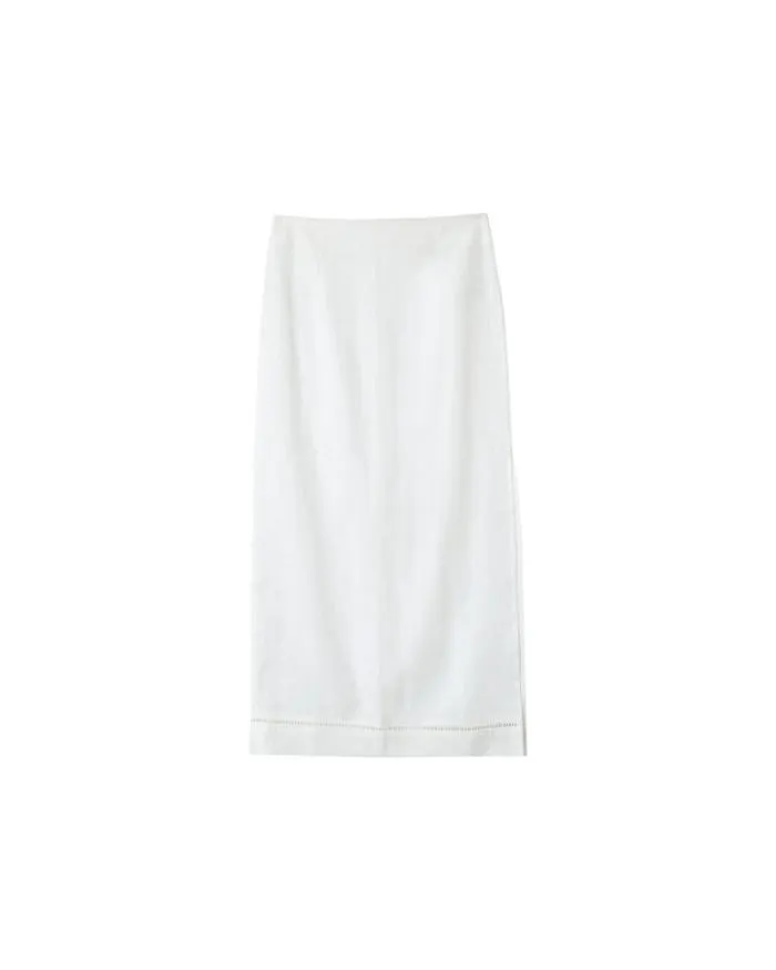 SKIRT ECRU MERITE Shop Grace and Mila Midi Skirts