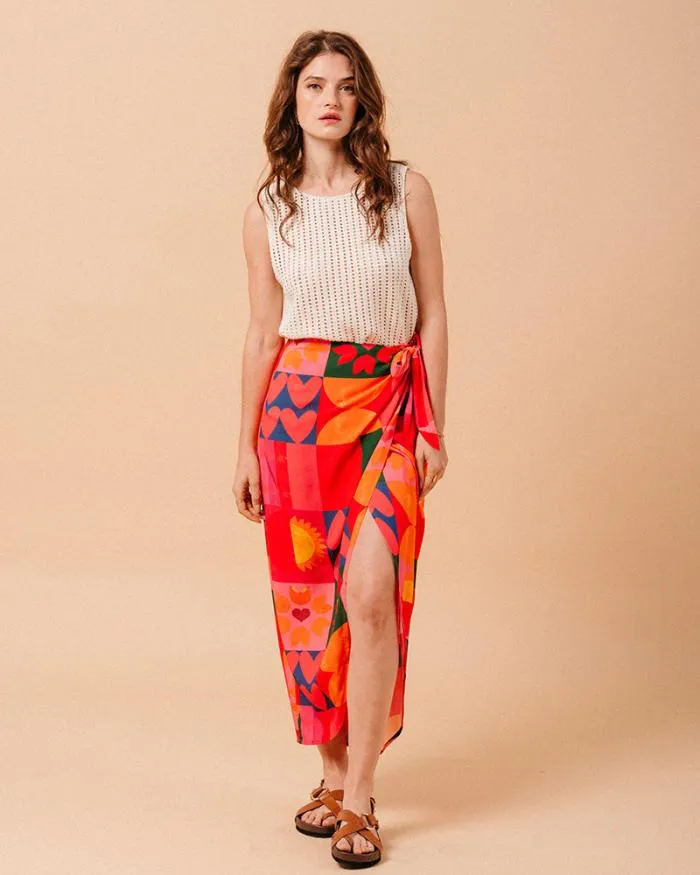 SKIRT ROUGE MORISSETTE Shop Grace and Mila Midi Skirts