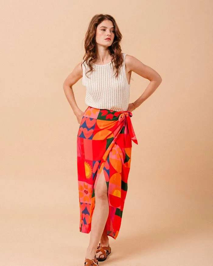 SKIRT ROUGE MORISSETTE Shop Grace and Mila Midi Skirts