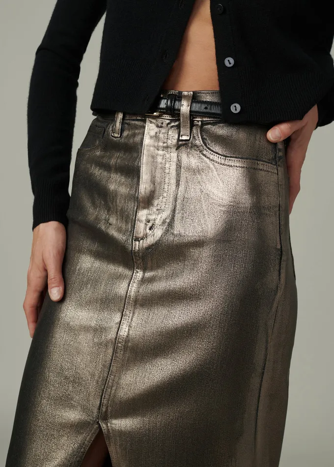 Skirts THE EVA MAXI SKIRT Gilded Night Joe8217s Jeans Women