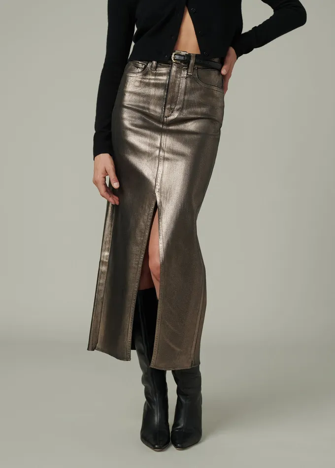 Skirts THE EVA MAXI SKIRT Gilded Night Joe8217s Jeans Women