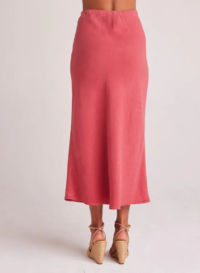 Skirts Women Bella Dahl Bias Midi Skirt 8211 Riviera Red Skirts Women Bella Dahl Bias Midi Skirt 8211 Riviera Red