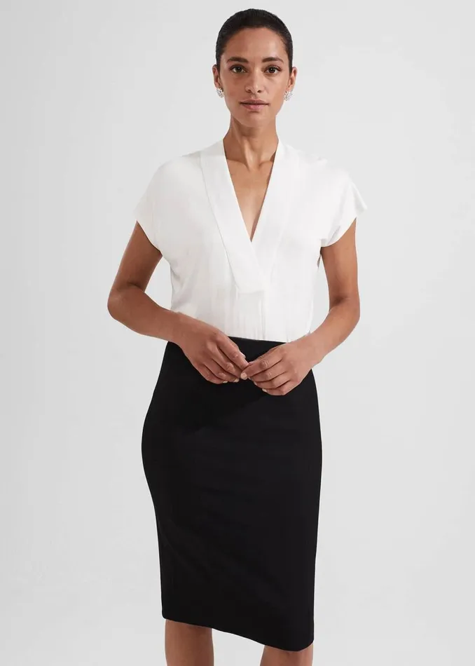 Skirts Women HOBBS Petite Charley Skirt Black