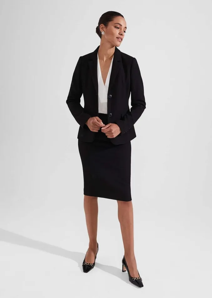 Skirts Women HOBBS Petite Charley Skirt Black