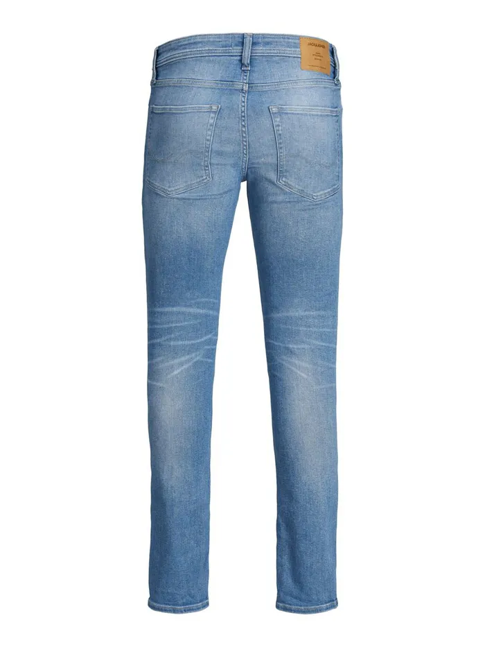 Slim and Straight Jeans JACK and JONES Mens TIM ORIGINAL AM 786 SLIMSTRAIGHT FIT JEANS Blue Blue Denim