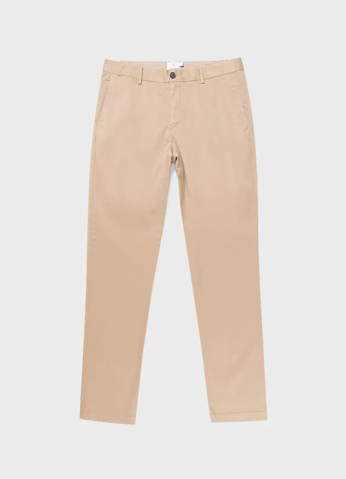 Slim Fit Chino Stone Men SUNSPEL Pants