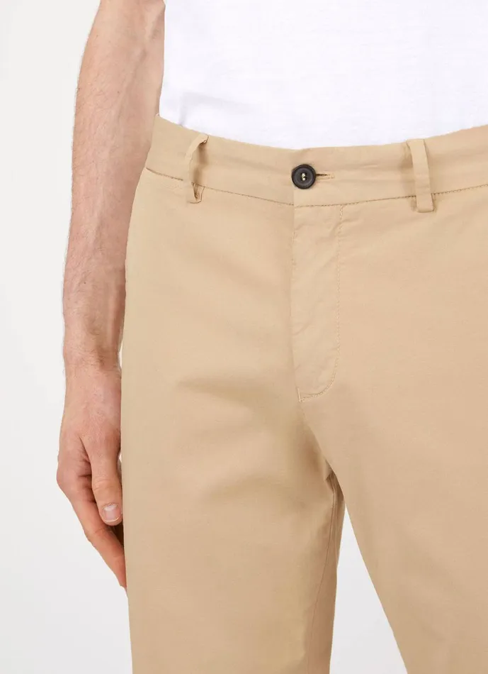 Slim Fit Chino Stone Men SUNSPEL Pants