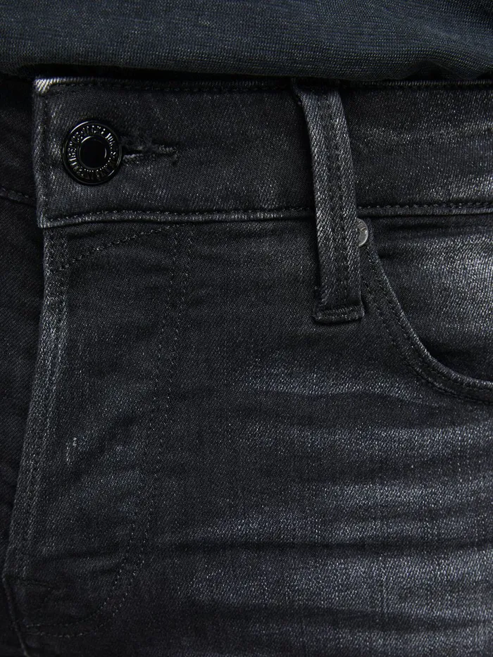 Slim Jeans JACK and JONES Mens GLENN ICON 557 50SPS SLIM FIT JEANS Blue Black Denim