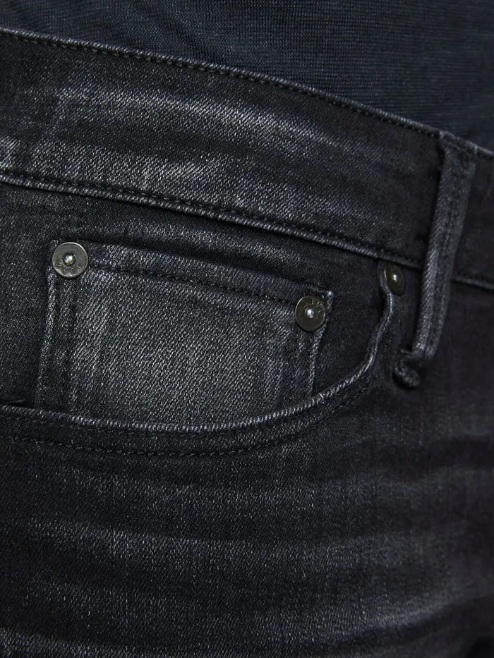 Slim Jeans JACK and JONES Mens GLENN ICON 557 50SPS SLIM FIT JEANS Blue Black Denim