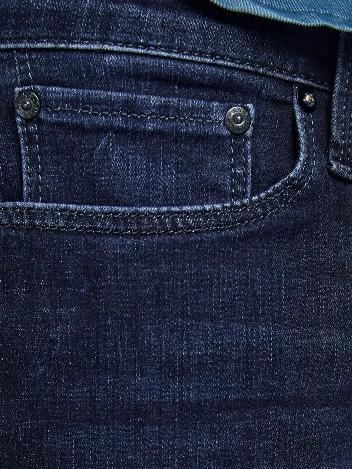 Slim Jeans JACK and JONES Mens GLENN ICON JJ 757 SLIM FIT JEANS Blue Blue Denim