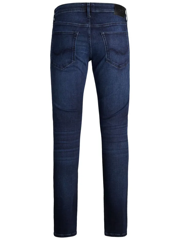 Slim Jeans JACK and JONES Mens GLENN ICON JJ 757 SLIM FIT JEANS Blue Blue Denim
