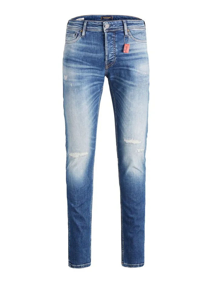 Slim Jeans JACK and JONES Mens GLENN ORG JOS 688 LID 50SPS SLIM FIT JEANS Blue Blue Denim