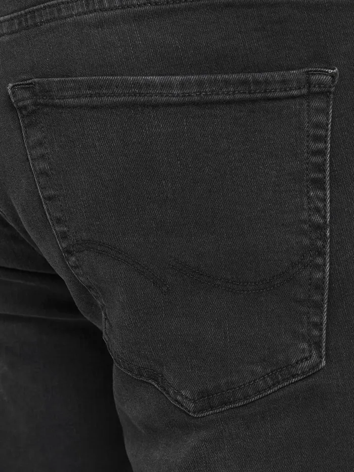 Slim Jeans JACK and JONES Mens GLENN ORIGINAL CJ 806 SLIM FIT JEANS Black Black Denim