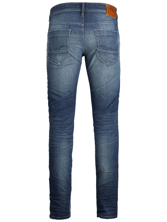 Slim Jeans JACK and JONES Mens GLENN ROCK JJ 358 SPS SLIM FIT JEANS Blue Blue Denim