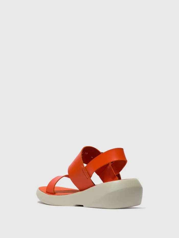 SlingBack Sandals BANI739FLY CORAL Women Fly London Sandals