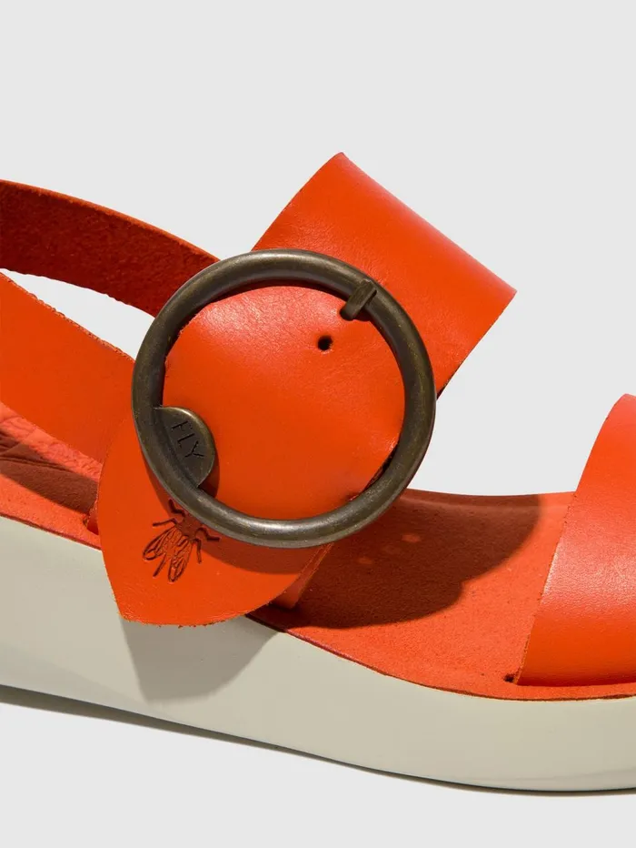 SlingBack Sandals BANI739FLY CORAL Women Fly London Sandals