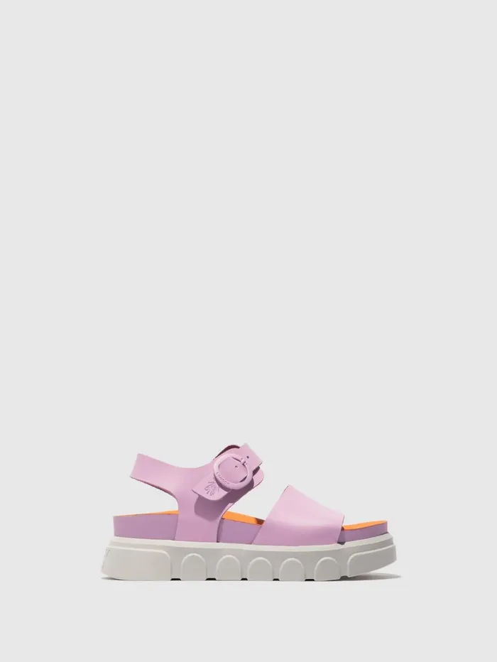 SlingBack Sandals CREE947FLY PINK Women Fly London Sandals
